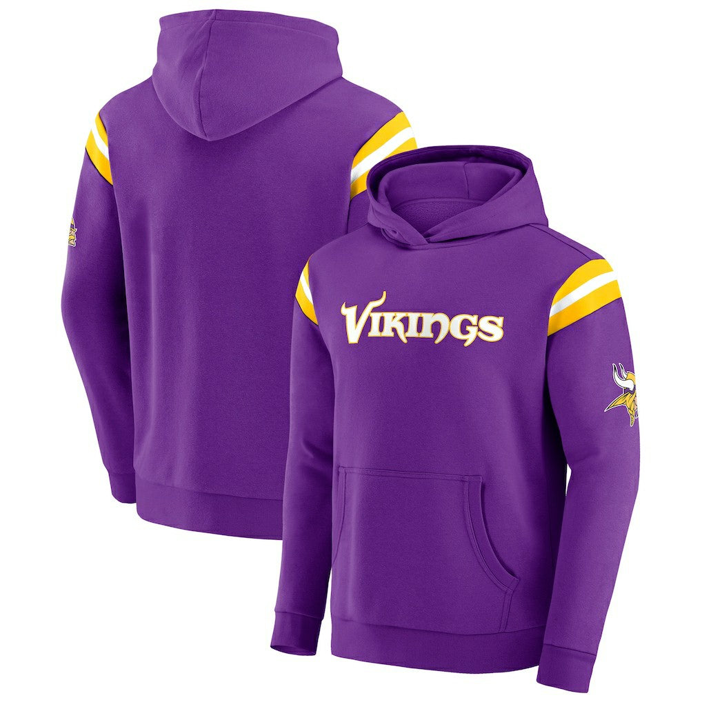 Minnesota Vikings Darius Rucker Collection Football Washed Pullover Hoodie - Purple outlet