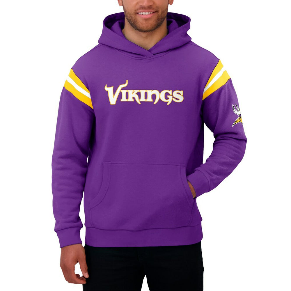 Minnesota Vikings Darius Rucker Collection Football Washed Pullover Hoodie - Purple outlet