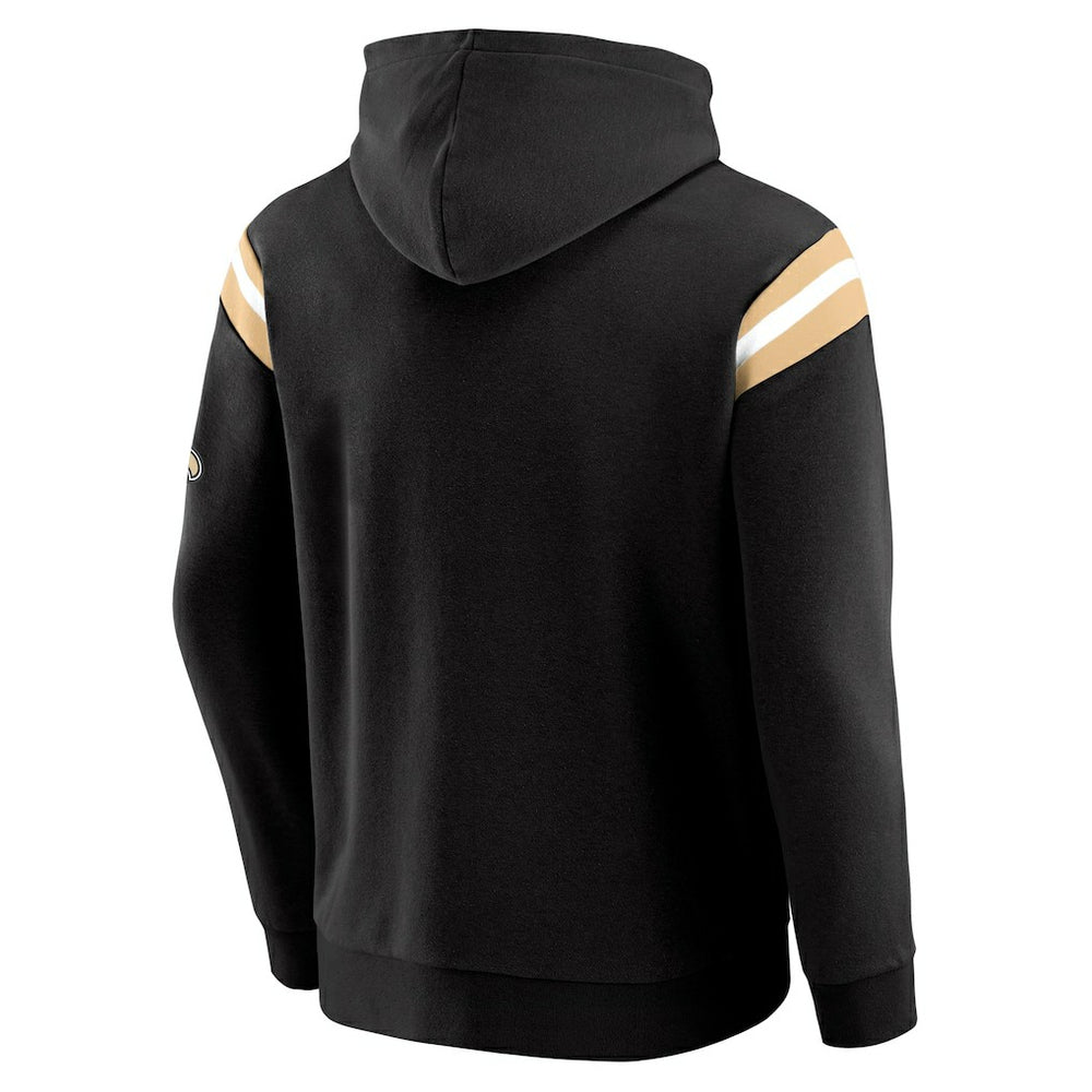 New Orleans Saints Darius Rucker Collection Football Washed Pullover Hoodie - Black sale