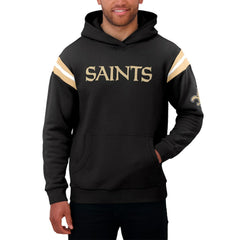 New Orleans Saints Darius Rucker Collection Football Washed Pullover Hoodie - Black sale