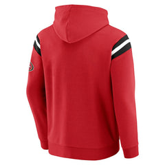 San Francisco 49ers Darius Rucker Collection Football Washed Pullover Hoodie - Scarlet sale