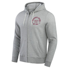 Washington Commanders Darius Rucker Collection Vintage Stripe Full-Zip Hoodie - Heather Gray cheap