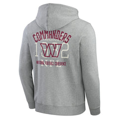 Washington Commanders Darius Rucker Collection Vintage Stripe Full-Zip Hoodie - Heather Gray cheap