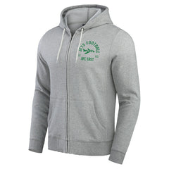 New York Jets Darius Rucker Collection Vintage Stripe Full-Zip Hoodie - Heather Gray outlet
