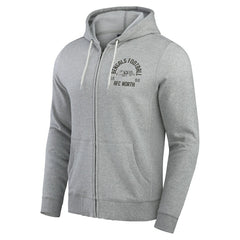 Cincinnati Bengals Darius Rucker Collection Vintage Stripe Full-Zip Hoodie - Heather Gray sale