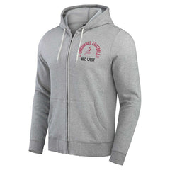 Arizona Cardinals Darius Rucker Collection Vintage Stripe Full-Zip Hoodie - Heather Gray cheap