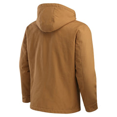 New York Jets Darius Rucker Collection Canvas Full-Zip Hoodie Jacket - Tan for sale