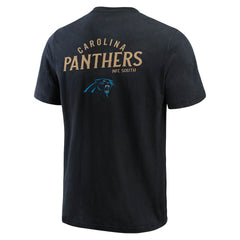 Carolina Panthers Darius Rucker Collection Washed Henley T-Shirt - Black outlet