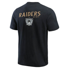 Las Vegas Raiders Darius Rucker Collection Washed Henley T-Shirt - Black for sale