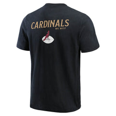 Arizona Cardinals Darius Rucker Collection Washed Henley T-Shirt - Black online