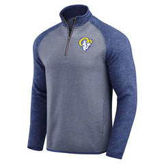 Los Angeles Rams Darius Rucker Collection Tonal Quarter-Zip Jacket - Blue cheap