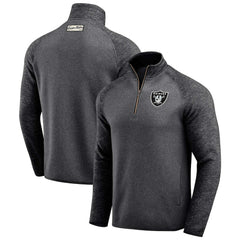Las Vegas Raiders Darius Rucker Collection Tonal Quarter-Zip Jacket - Black outlet