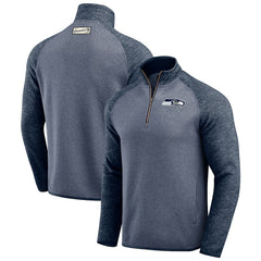 Seattle Seahawks Darius Rucker Collection Tonal Quarter-Zip Jacket - College Navy cheap