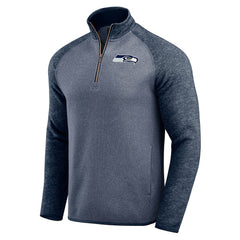 Seattle Seahawks Darius Rucker Collection Tonal Quarter-Zip Jacket - College Navy cheap