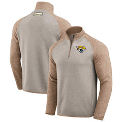 Jacksonville Jaguars Darius Rucker Collection Tonal Quarter-Zip Jacket - Tan cheap