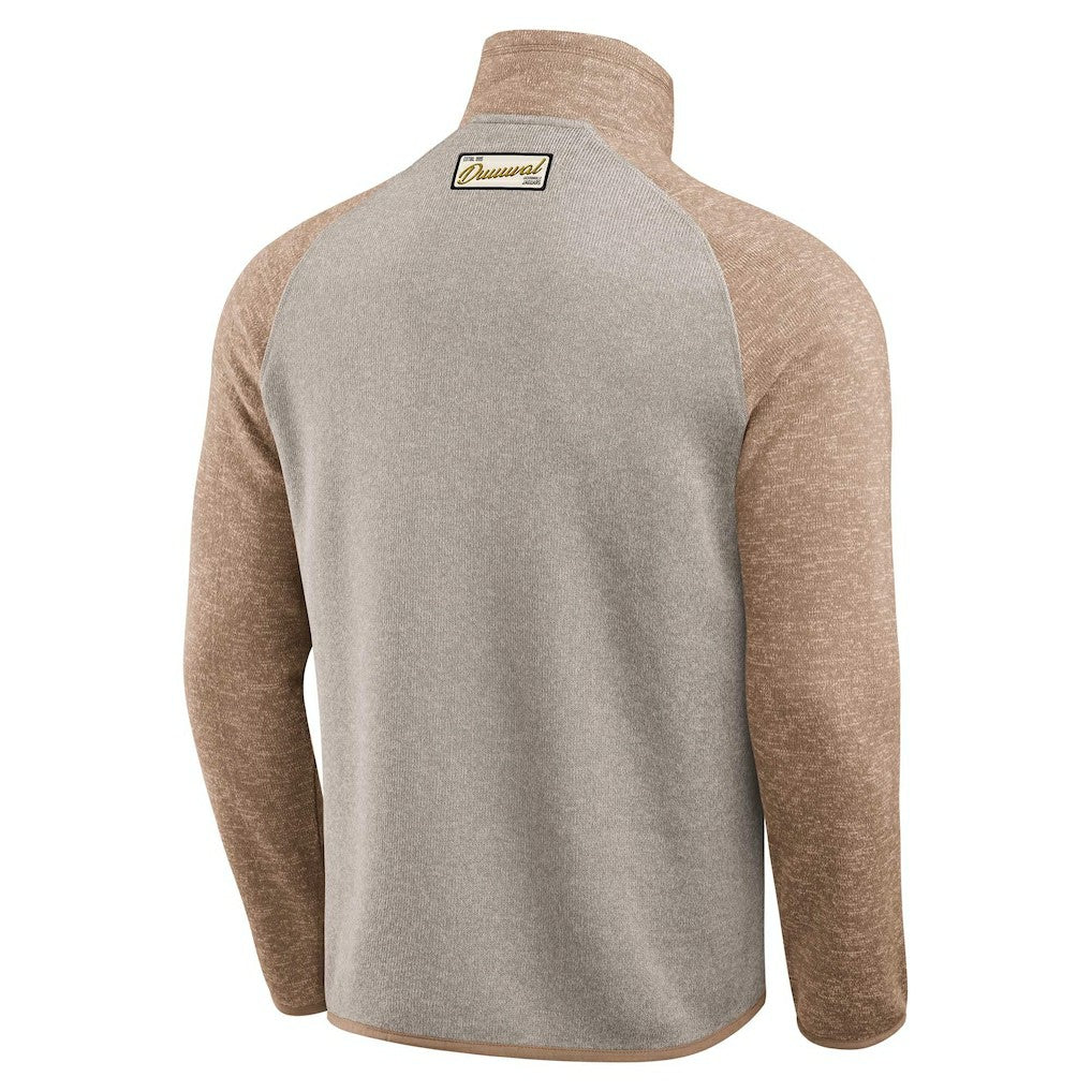 Jacksonville Jaguars Darius Rucker Collection Tonal Quarter-Zip Jacket - Tan cheap