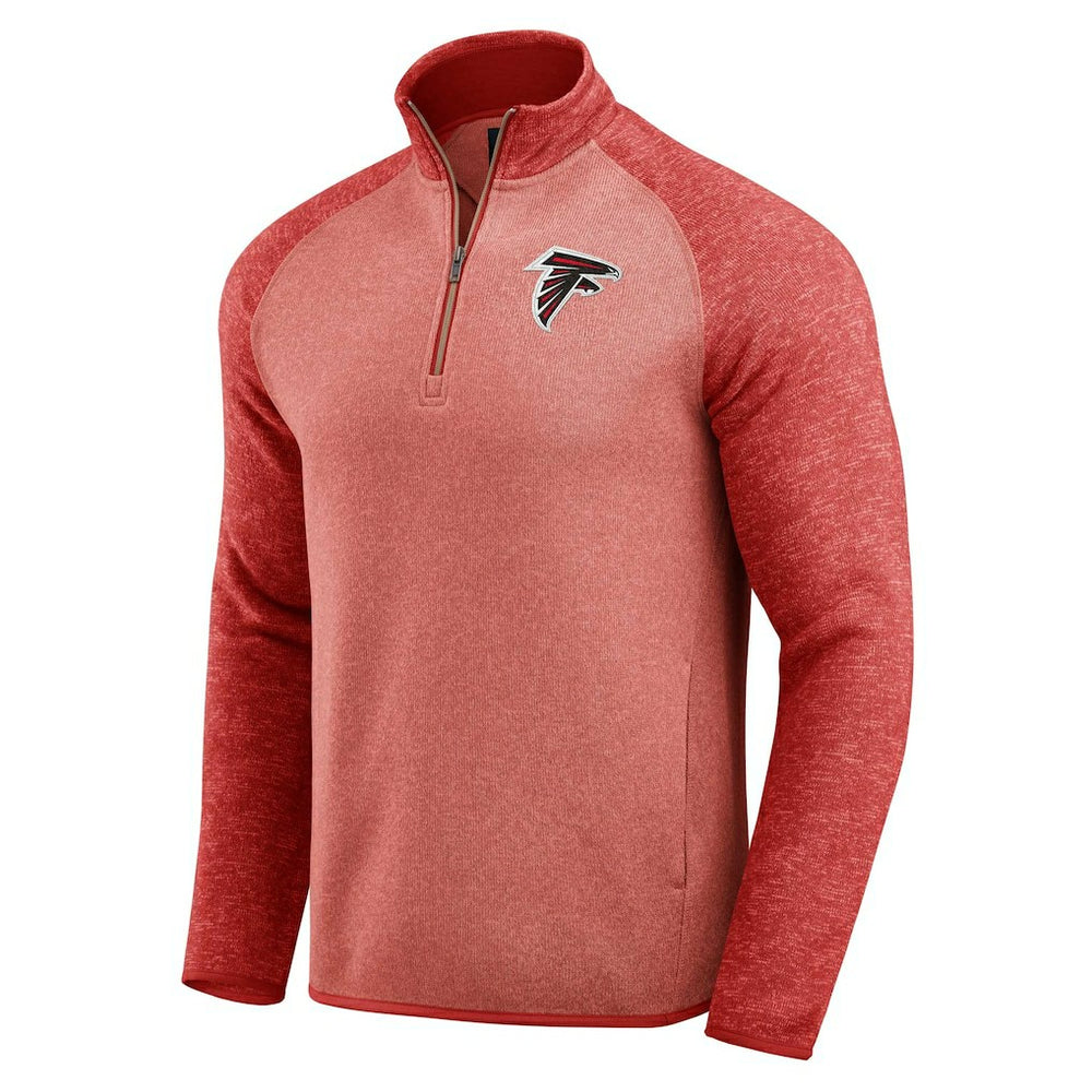 Atlanta Falcons Darius Rucker Collection Tonal Quarter-Zip Jacket - Red for sale