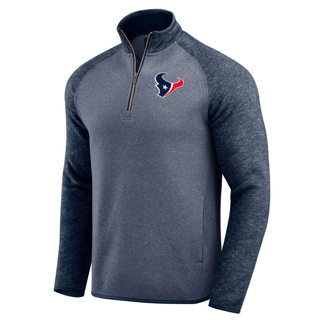 Houston Texans Darius Rucker Collection Tonal Quarter-Zip Jacket - Navy discount