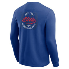Buffalo Bills Darius Rucker Collection Washed Waffle-Knit Long Sleeve T-Shirt - Royal outlet