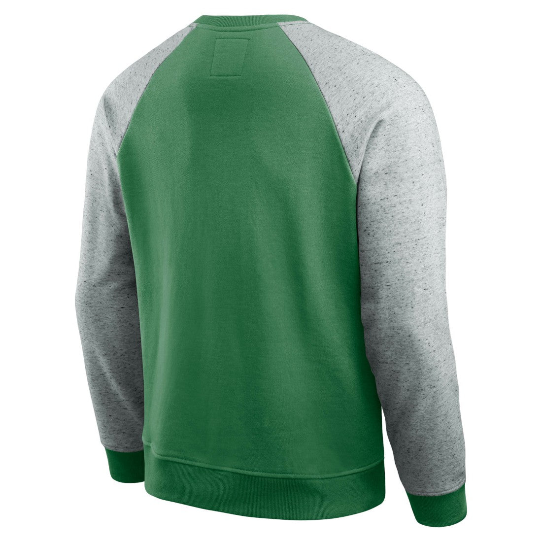 New York Jets Darius Rucker Collection Throwback Color Block Raglan Pullover Sweatshirt - Kelly Green/Heather Gray outlet