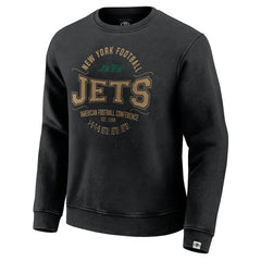 New York Jets Darius Rucker Collection Vintage Pullover Sweatshirt - Black outlet