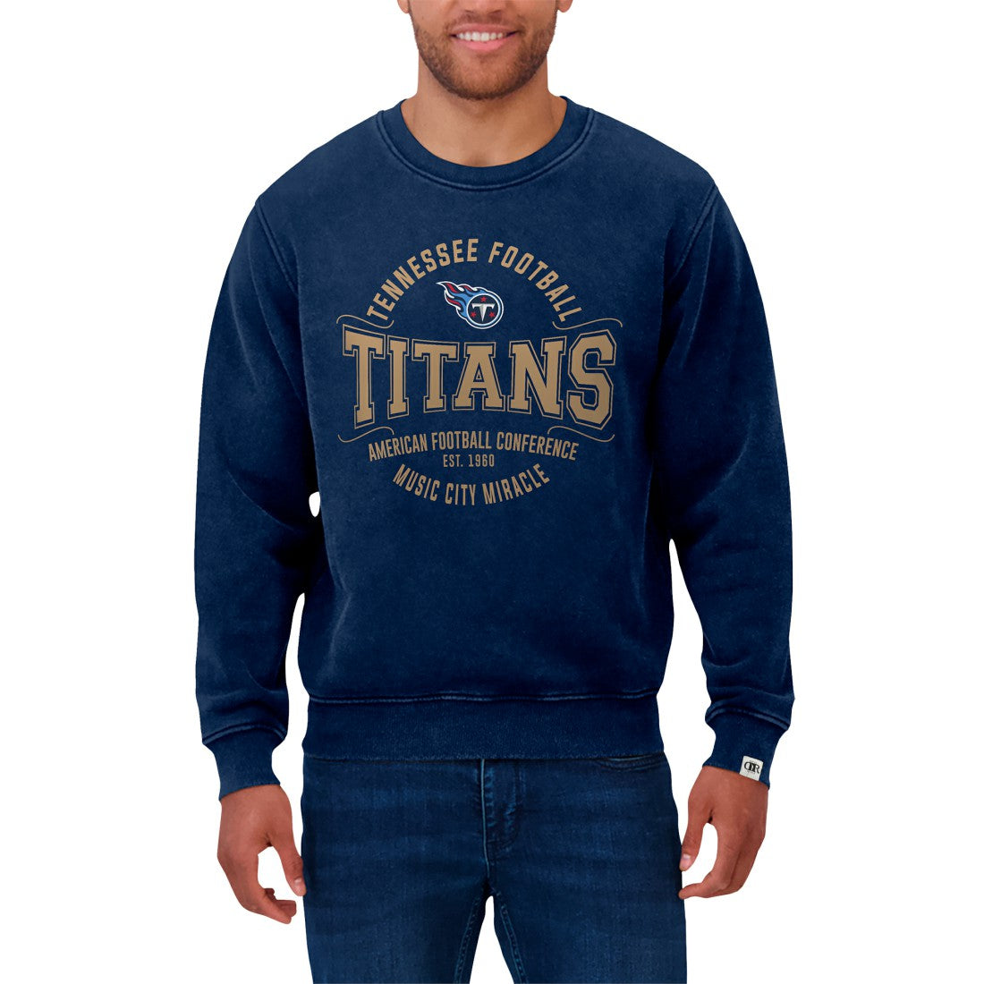 Tennessee Titans Darius Rucker Collection Vintage Pullover Sweatshirt - Navy sale