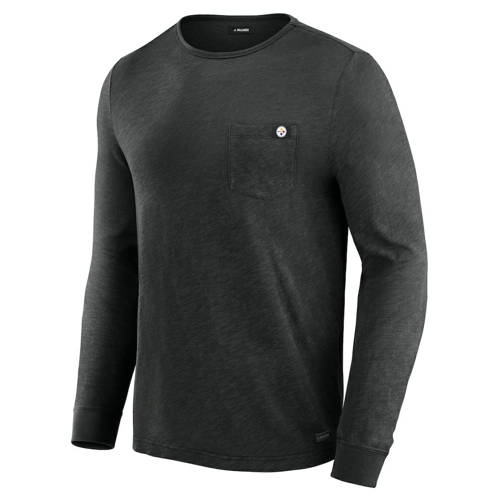 Pittsburgh Steelers J. Palmer In-The-Pocket Long Sleeve T-Shirt - Black on sale