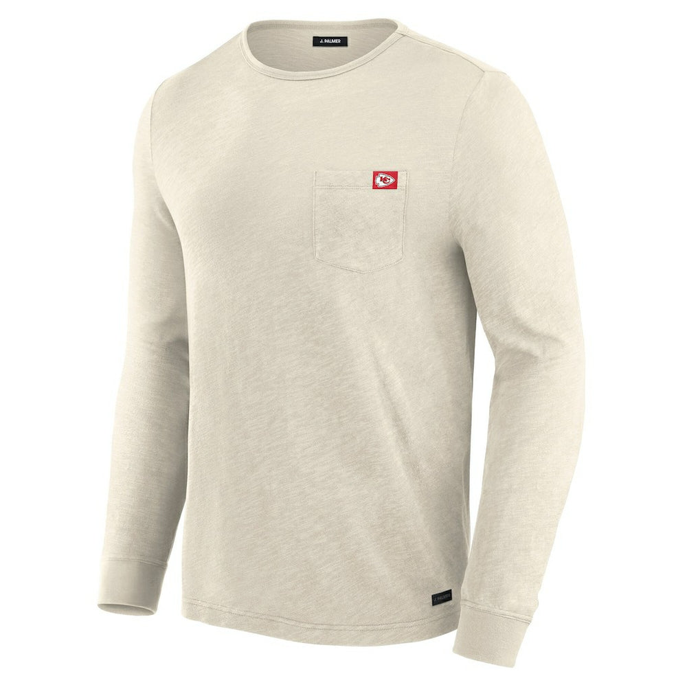 Kansas City Chiefs J. Palmer In-The-Pocket Long Sleeve T-Shirt - Cream outlet