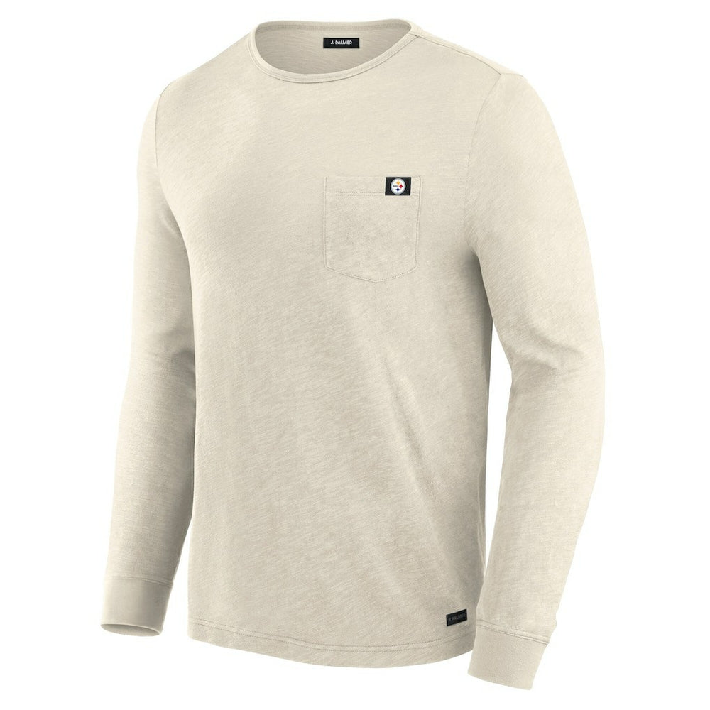 Pittsburgh Steelers J. Palmer In-The-Pocket Long Sleeve T-Shirt - Cream for sale