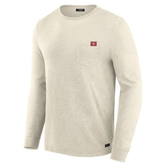 San Francisco 49ers J. Palmer In-The-Pocket Long Sleeve T-Shirt - Cream cheap