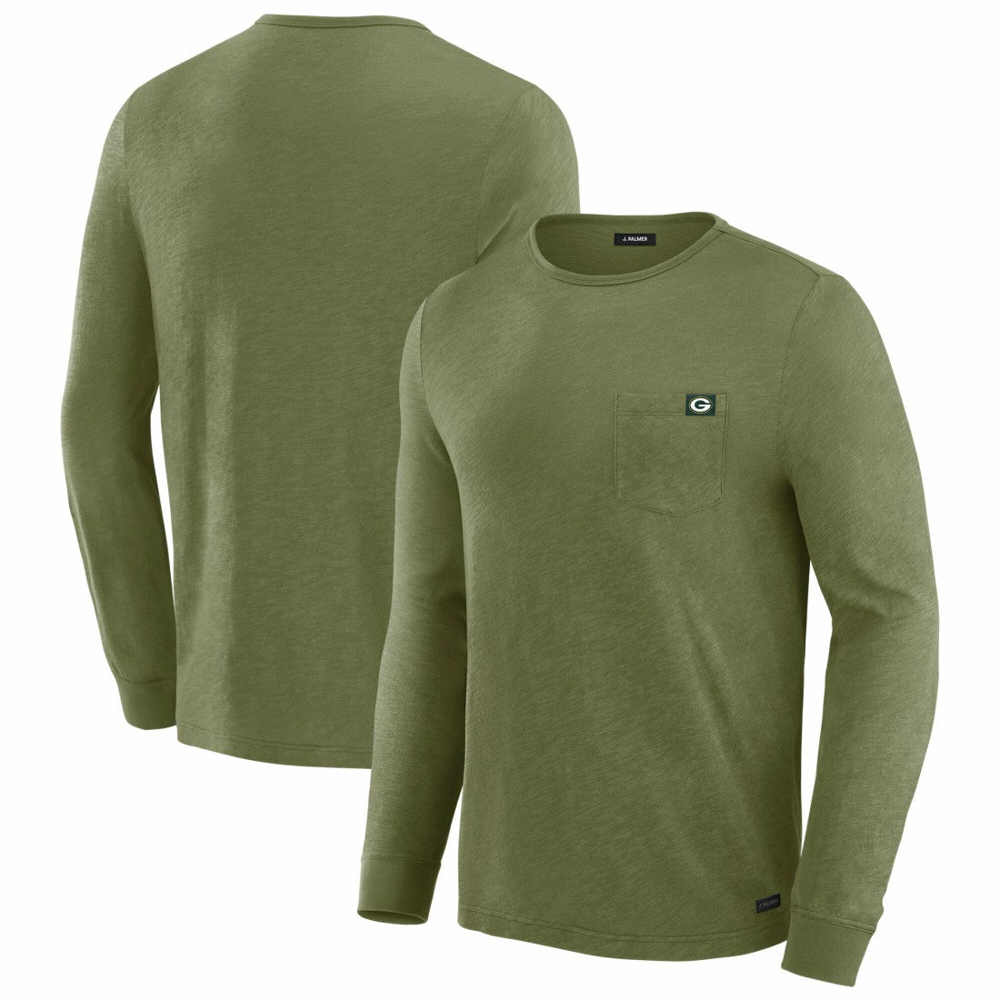 Green Bay Packers J. Palmer In-The-Pocket Long Sleeve T-Shirt - Olive online