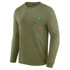 Miami Dolphins J. Palmer In-The-Pocket Long Sleeve T-Shirt - Olive discount