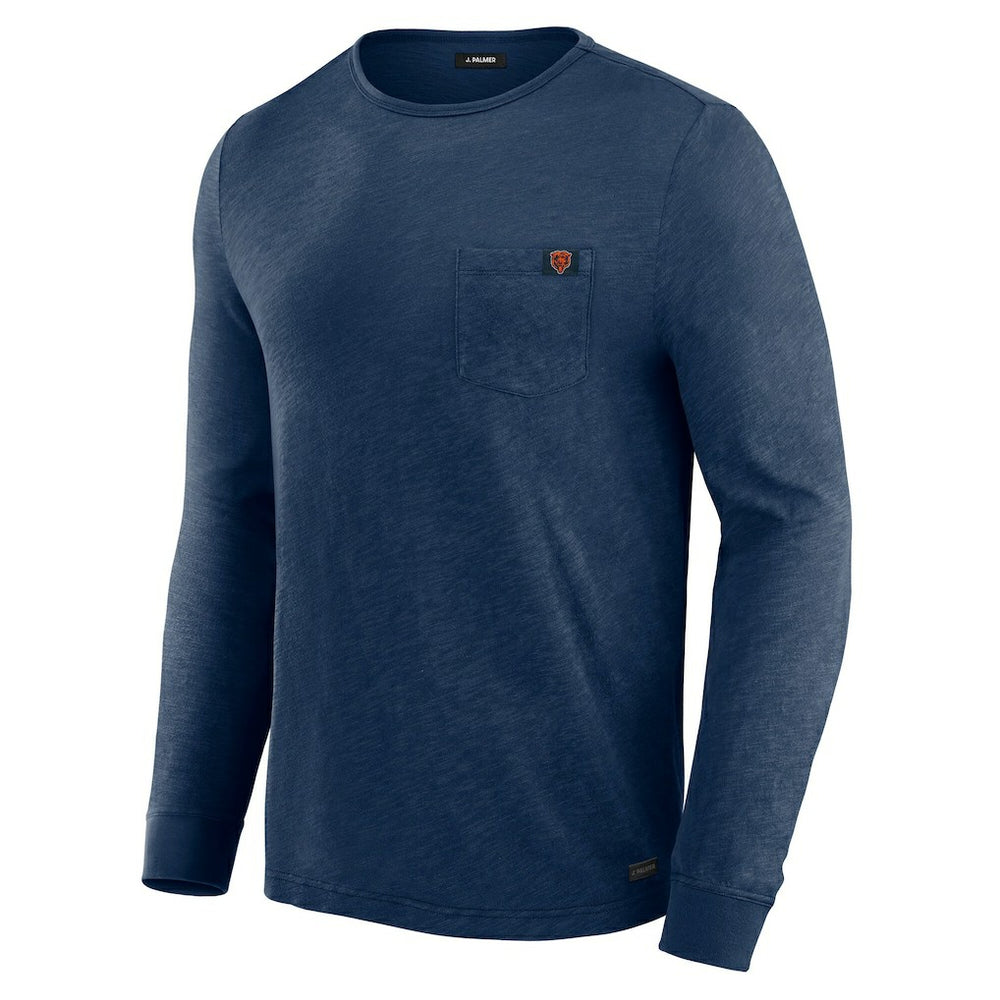 Chicago Bears J. Palmer In-The-Pocket Long Sleeve T-Shirt - Navy online