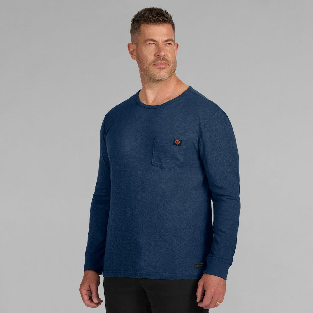 Chicago Bears J. Palmer In-The-Pocket Long Sleeve T-Shirt - Navy online