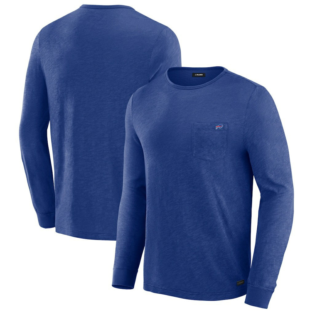 Buffalo Bills J. Palmer In-The-Pocket Long Sleeve T-Shirt - Blue on sale