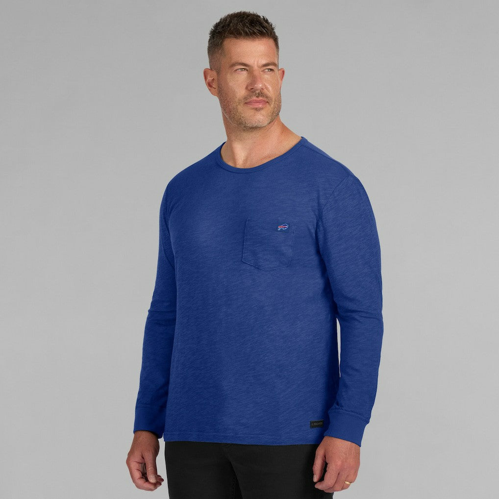 Buffalo Bills J. Palmer In-The-Pocket Long Sleeve T-Shirt - Blue on sale