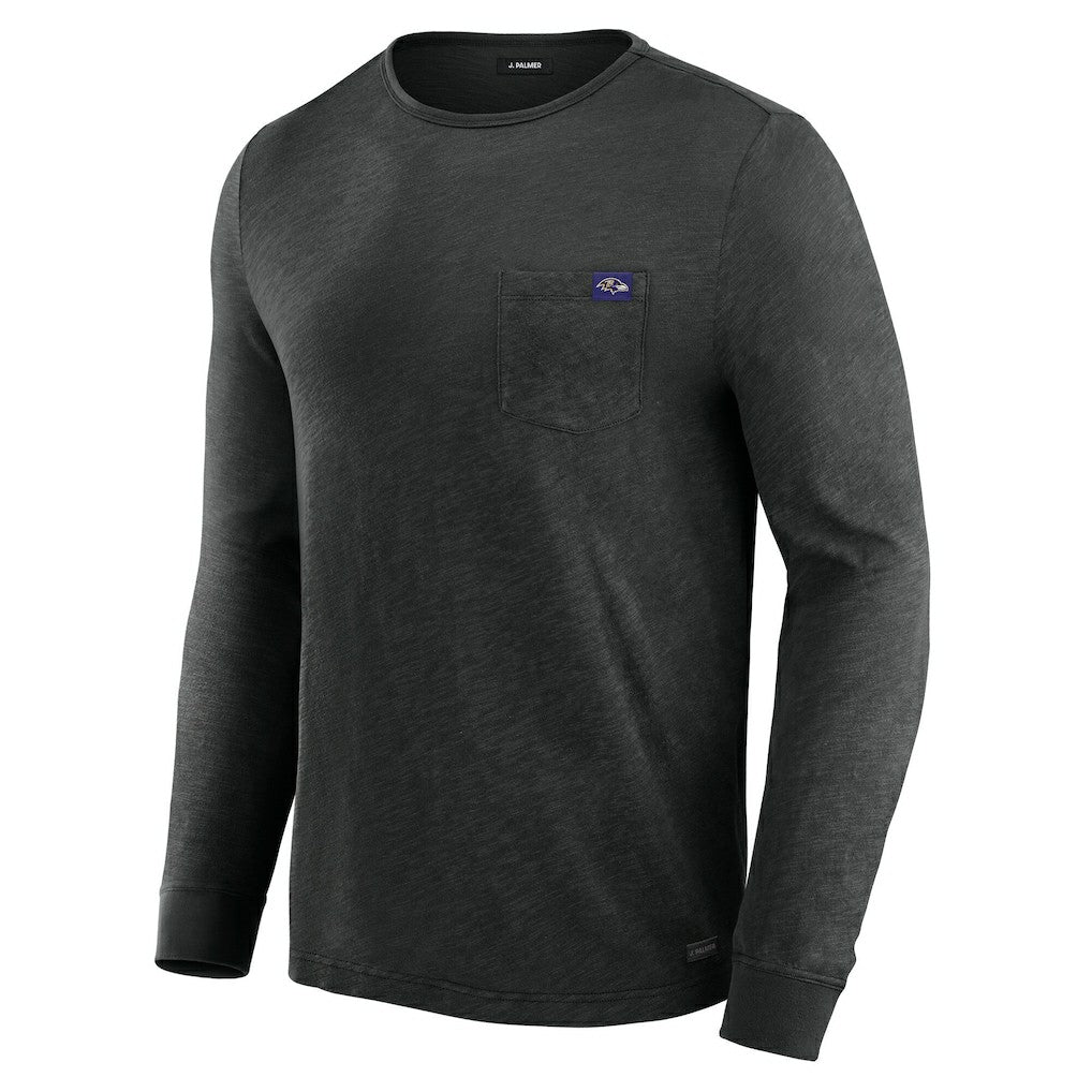 Baltimore Ravens J. Palmer In-The-Pocket Long Sleeve T-Shirt - Black online