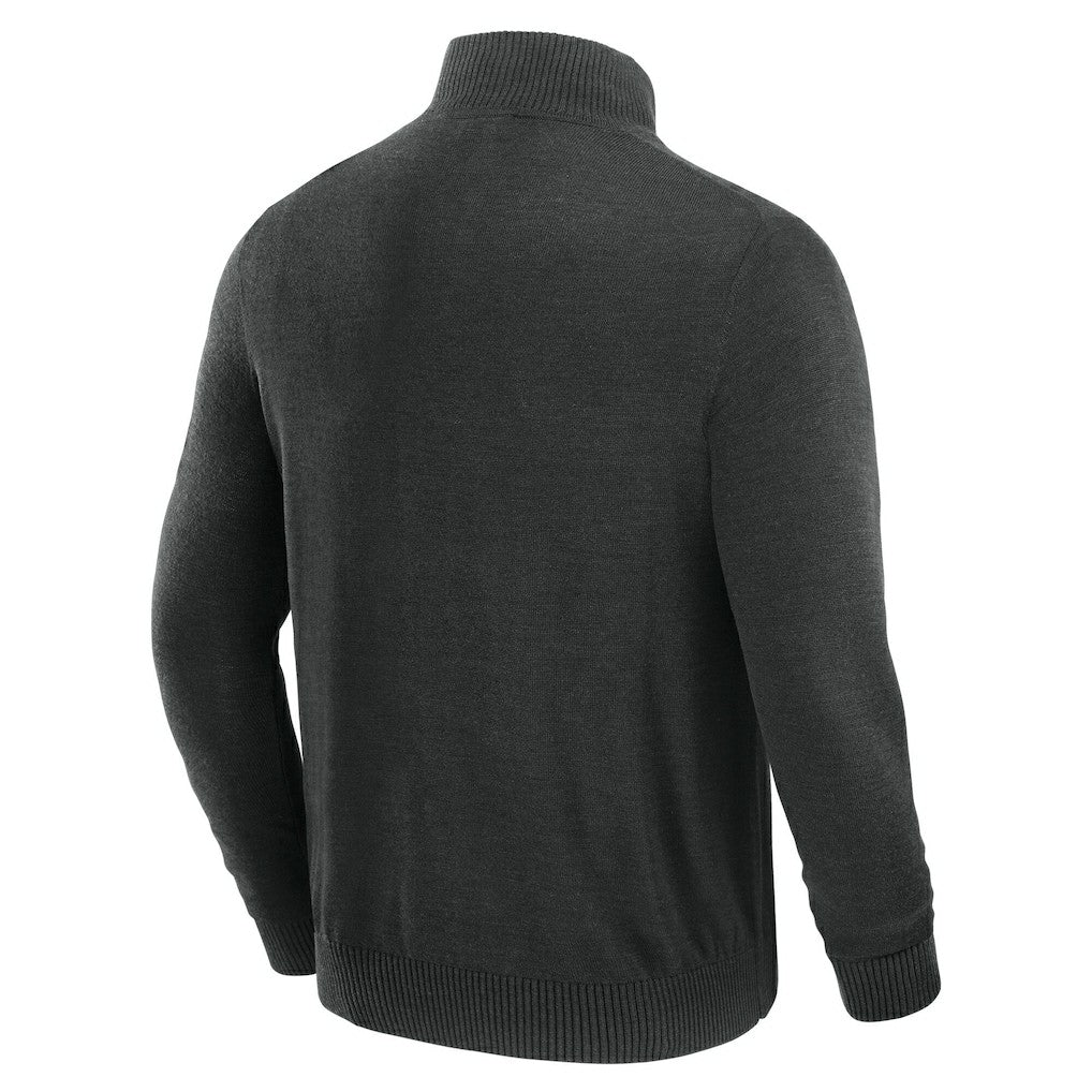 Pittsburgh Steelers J. Palmer Franchise Quarter-Zip Sweater - Black on sale