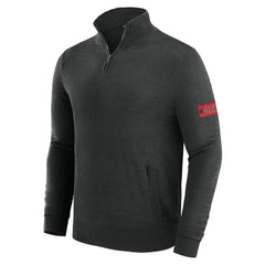 San Francisco 49ers J. Palmer Franchise Quarter-Zip Sweater - Black sale