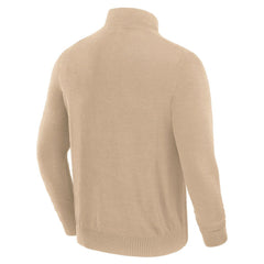 San Francisco 49ers J. Palmer Franchise Quarter-Zip Sweater - Tan discount