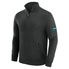 Philadelphia Eagles J. Palmer Franchise Quarter-Zip Sweater - Black outlet