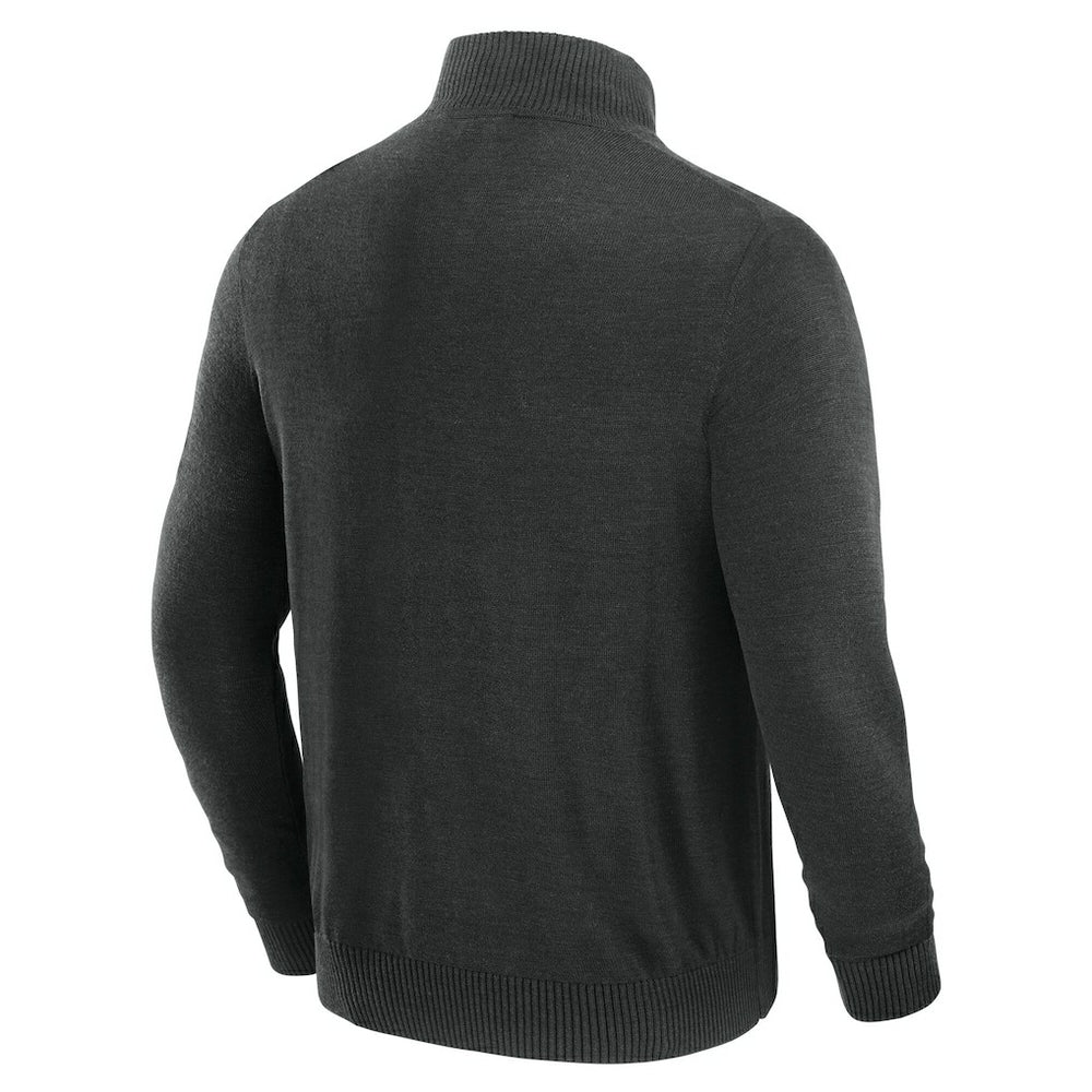 Philadelphia Eagles J. Palmer Franchise Quarter-Zip Sweater - Black outlet