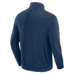 New England Patriots J. Palmer Franchise Quarter-Zip Sweater - Navy for sale