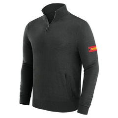 Kansas City Chiefs J. Palmer Franchise Quarter-Zip Sweater - Black online
