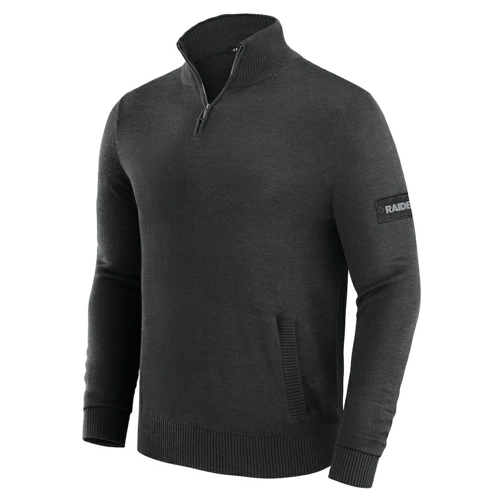 Las Vegas Raiders J. Palmer Franchise Quarter-Zip Sweater - Black online