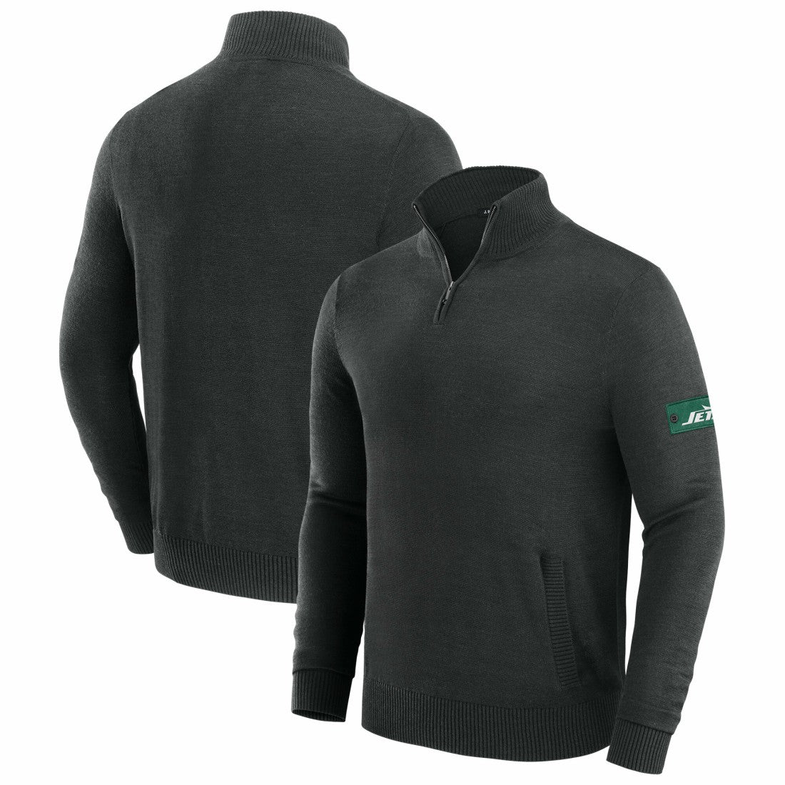New York Jets J. Palmer Franchise Quarter-Zip Sweater - Black online