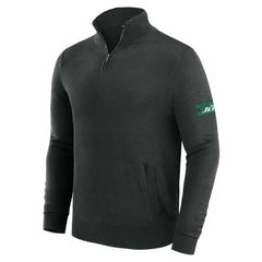 New York Jets J. Palmer Franchise Quarter-Zip Sweater - Black online