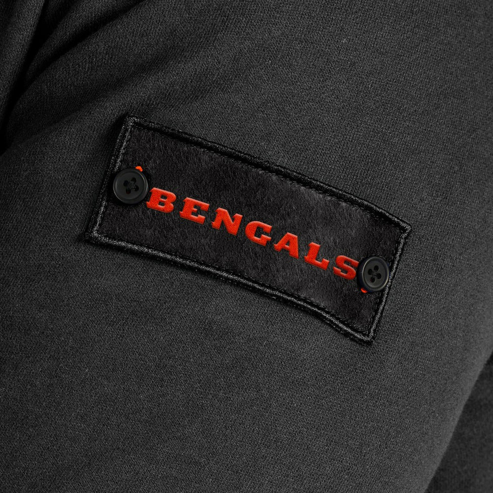 Cincinnati Bengals J. Palmer QB1 Full-Zip Sweatshirt - Black outlet