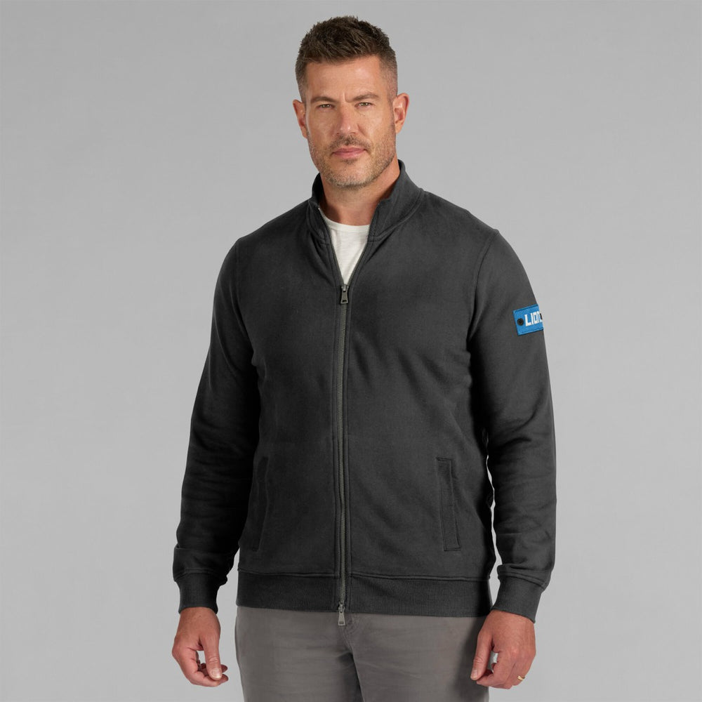 Detroit Lions J. Palmer QB1 Full-Zip Sweatshirt - Black cheap