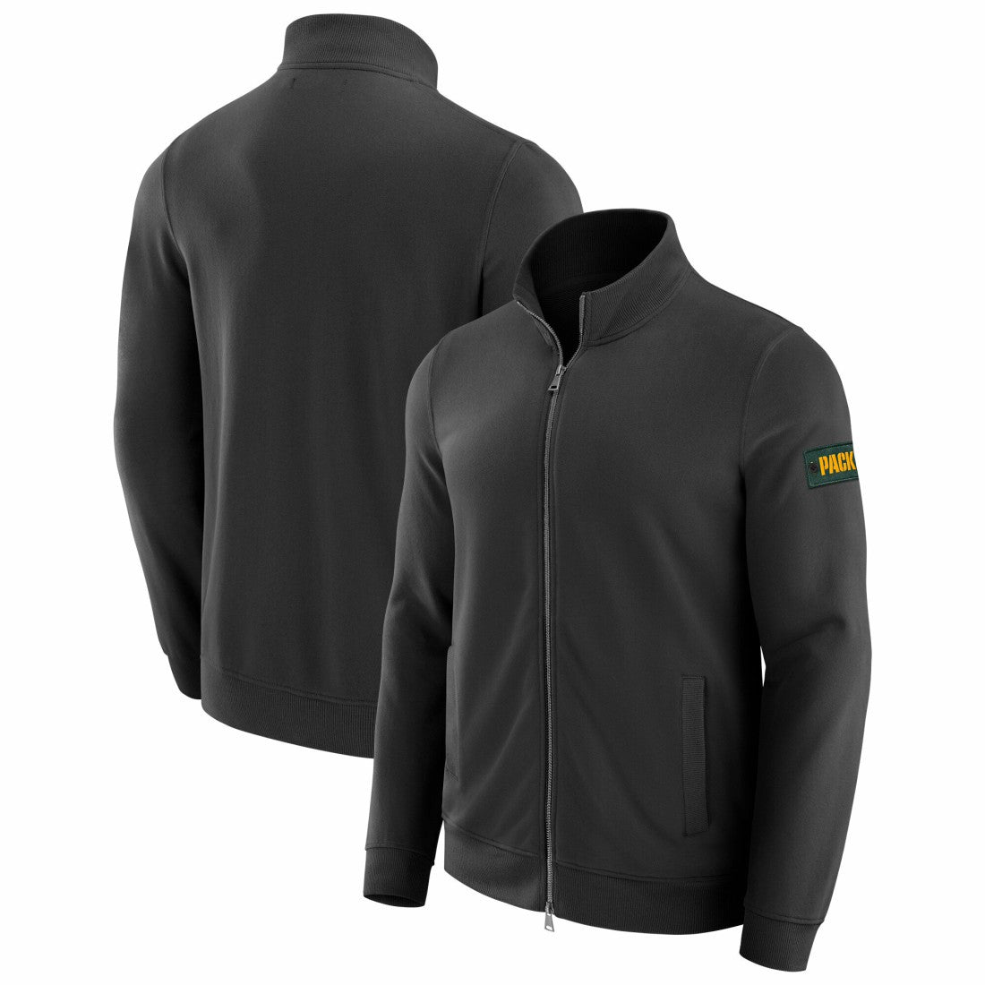 Green Bay Packers J. Palmer QB1 Full-Zip Sweatshirt - Black sale